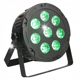 Reflektor LIGHT4ME Penta Par 8 x 12W RGBWA LED Slim