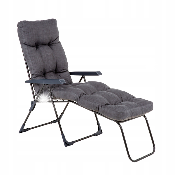 Leżak PATIO Tulon H024-07IB Szary