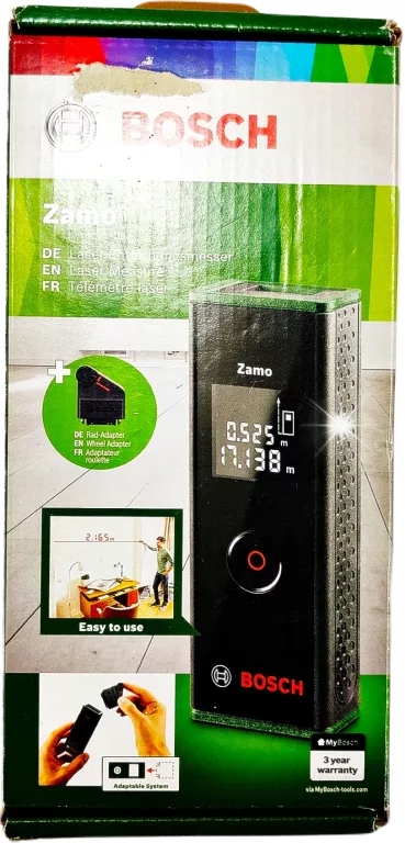Dalmierz laserowy BOSCH Zamo III + Adapter