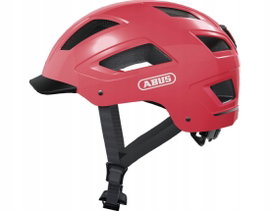 Kask rowerowy ABUS Hyban 2.0 Living Różowy Miejski (rozmiar M)