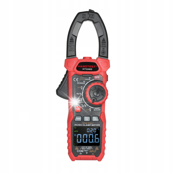 Miernik cęgowy Habotest HT208D