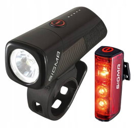 Zestaw lampek rowerowych SIGMA Buster 400 SET W Blaze Flash
