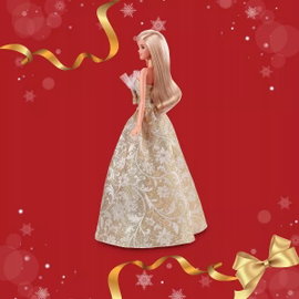 Lalka Barbie Signature Świąteczna JBH95