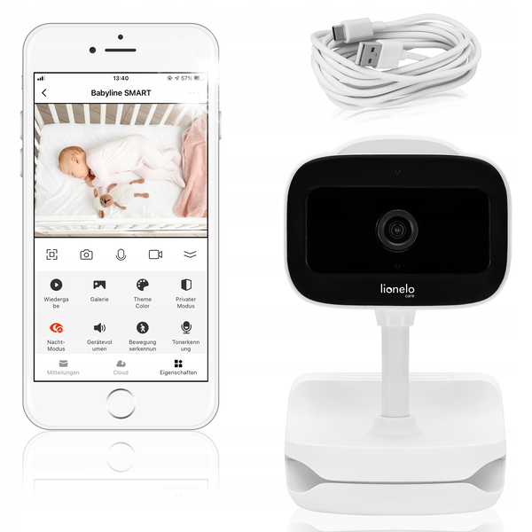 Niania elektroniczna LIONELO Babyline Go