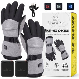 Podgrzewane rękawiczki MISSION AIR E-Gloves Czarno-szary