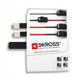 SKROSS Adapter uniwersalny MUV USB 4xUSB