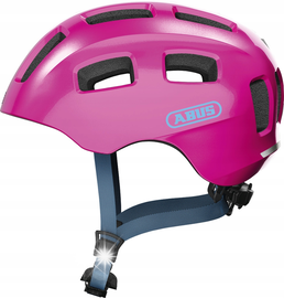 Kask rowerowy ABUS Youn-I 2.0 Różowy dla Dzieci (rozmiar M)
