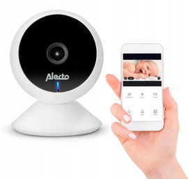 Biała niania elektroniczna ALECTO SmartBaby 5