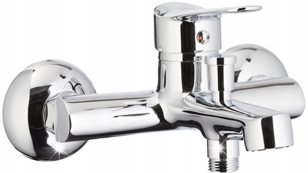 Bateria wannowa natynkowa KFA ARMATURA Leonit 5314-010-00 Chrom