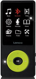 Odtwarzacz MP4 LENCO Xemio-860GN 8GB Czarno-żółty