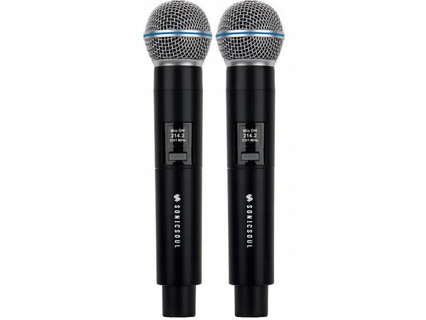 Mikrofon SONICSOUL DM-582 (2 szt.)