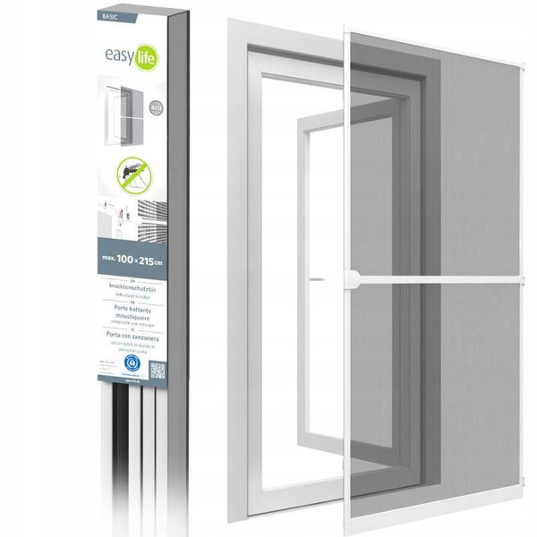 Moskitiera EASY LIFE 002-2120 (100 x 215 cm) Biały