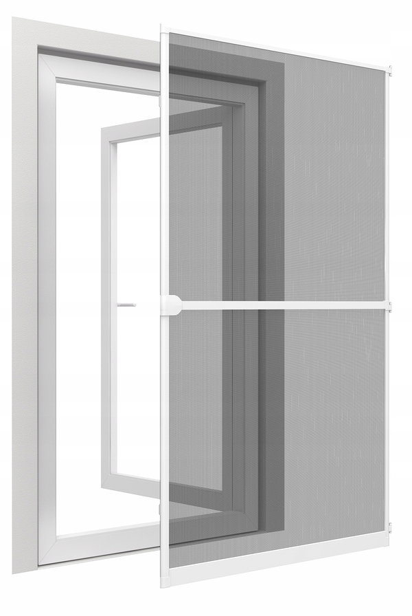 Moskitiera EASY LIFE MAKO 000-2124 Basic Plus Alu (100 x 215 cm) Biały