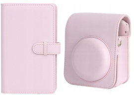 Etui LOVEINSTANT Instax Mini 12 Różowy + Album