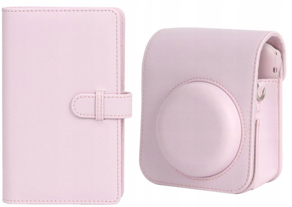 Etui LOVEINSTANT Instax Mini 12 Różowy + Album