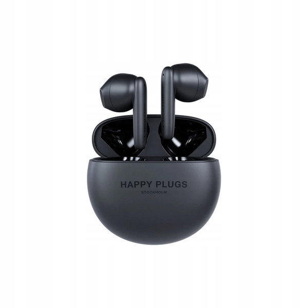 Słuchawki douszne HAPPY PLUGS Joy Lite Czarny