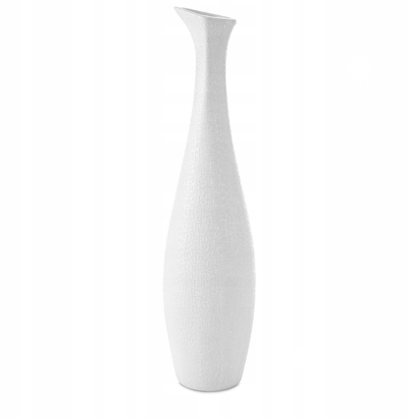 Wazon EUROFIRANY Riso 15 x 60 cm Biały