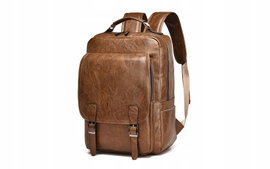 Plecak na laptopa BALTAN Classic Eco 15.6 cali Brązowy