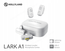 System bezprzewodowy HOLLYLAND Lark A1 Combo Biały