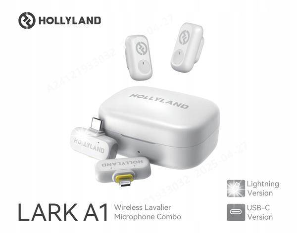 System bezprzewodowy HOLLYLAND Lark A1 Combo Biały