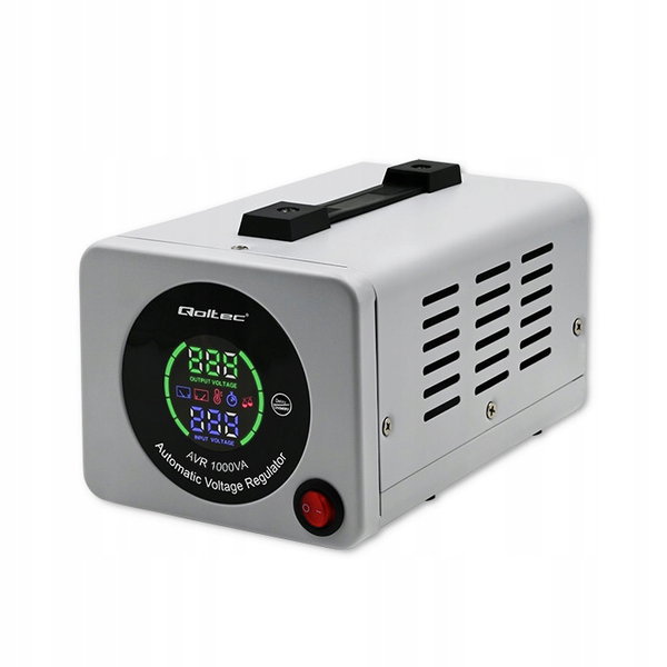 Stabilizator napięcia QOLTEC AVR 50723 1000VA 800W