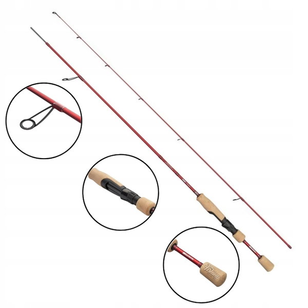 Wędka ABU GARCIA Carabus Exquis Spinning 602XUL 1.83m / 0.5-3g