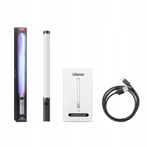 LAMPA LED ULANZI VL119 - RGB, WB (2500 K - 9000 K)