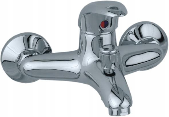 Bateria wannowa natynkowa KFA ARMATURA Jaspis 544-010-00 Chrom