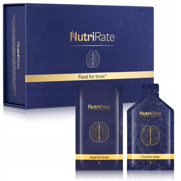Suplement diety NUTRIRATE FoodforBrain (2 x 30 saszetek)