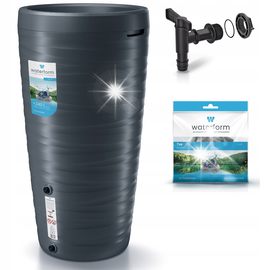 Zbiornik na deszczówkę PROSPERPLAST Maze IDMZ240-S433 240L Antracytowy