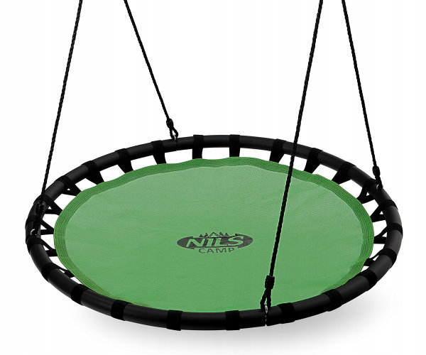 Huśtawka NILS CAMP NB5036 Zielony ŚR.120 CM BOCIANIE GNIAZDO