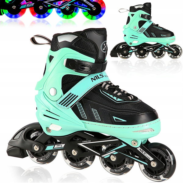 Łyżworolki NILS EXTREME NA11230A (rozmiar 39-42) Zielony