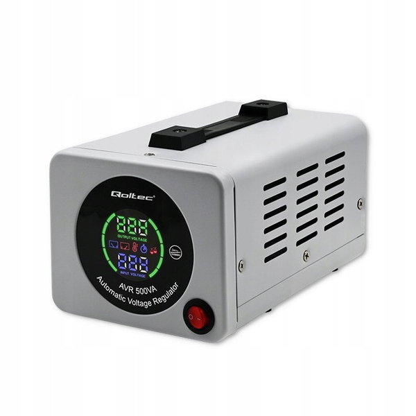 Stabilizator napięcia QOLTEC AVR 50722 500VA 400W