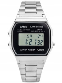 Zegarek CASIO Vintage A158WEA-1EF Srebrny