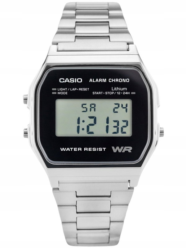 Zegarek CASIO Vintage A158WEA-1EF Srebrny