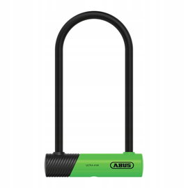 Zapięcie rowerowe ABUS 410K/170HB230 + SH34 U-lock Zielony