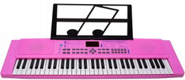 Keyboard MUSICMATE MM-03 KeyDeluxe Różowy