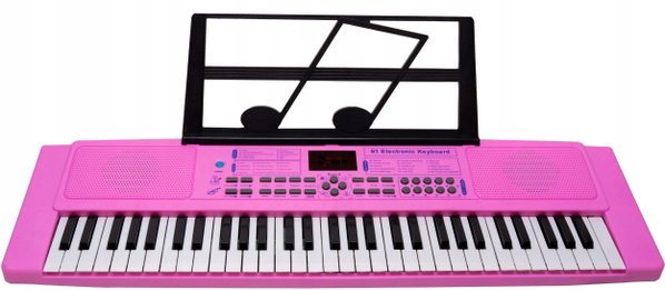 Keyboard MUSICMATE MM-03 KeyDeluxe Różowy