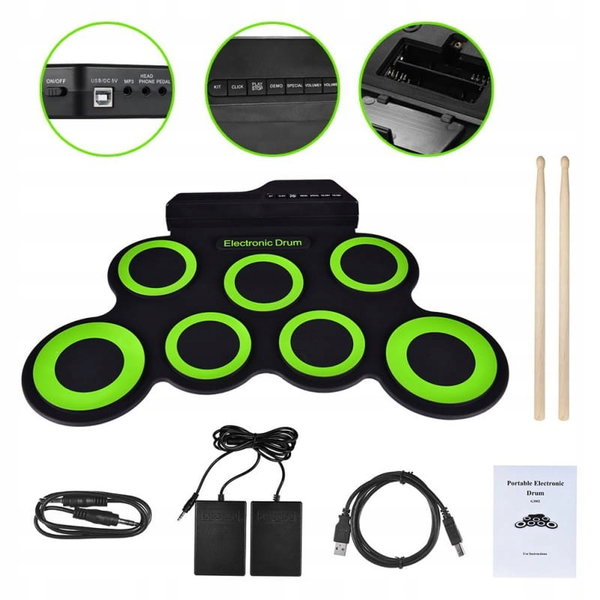 Perkusja elektroniczna NN Roll Up Drum Pad