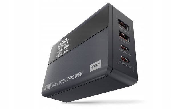 Ładowarka sieciowa NEWELL GaN Tech T-power 100W Czarny