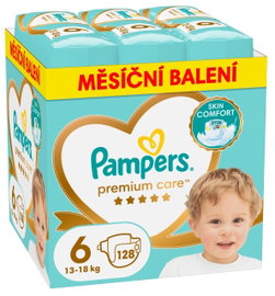 Pieluchy PAMPERS Premium Care 6 (128 szt)