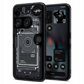 Etui SPIGEN Ultra Hybrid do Nothing Phone 3 Zero One Czarny