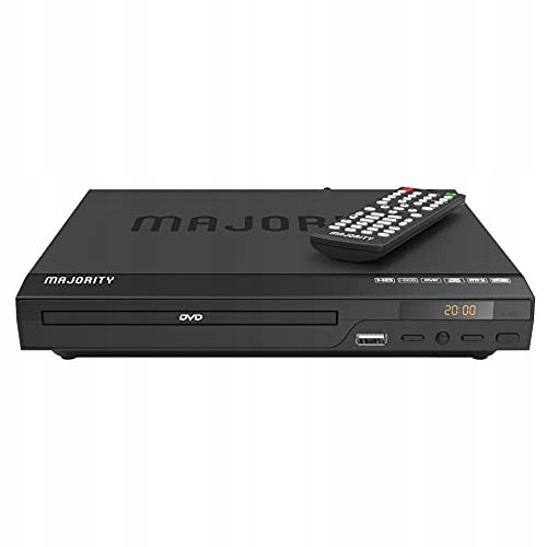 Odtwarzacz DVD MAJORITY SCH-DVD Czarny