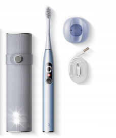 Szczoteczka soniczna OCLEAN X Pro Digital Srebrny + Etui