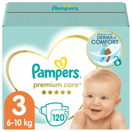 Pampers pieluchy PC Mega Box S3 Midi 120szt