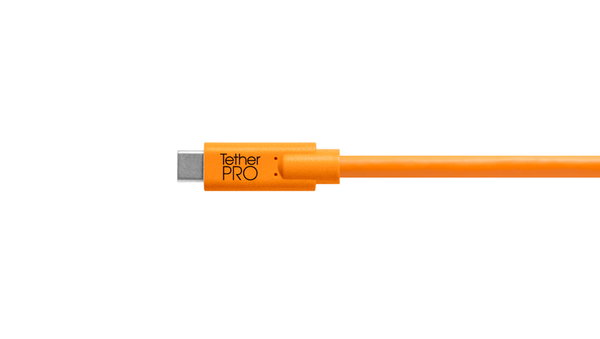 Kabel USB-C USB 2.0 Micro-B TETHER TOOLS Pro 4.6 m Pomarańczowy