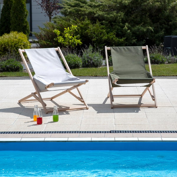 Leżak PATIO Gozo Komfort 409577 Szary