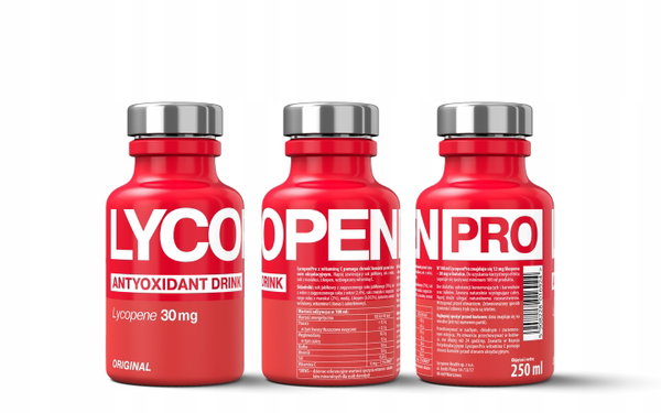 Napój LYCOPEN PRO Drink Wiśniowy (15 x 250 ml)