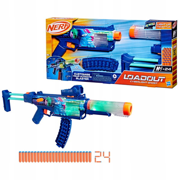 Wyrzutnia NERF Loadout Cyberlight Ghost G18244N0