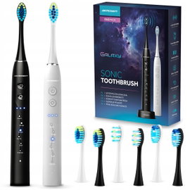 Szczoteczka soniczna BERDSEN Galaxy Duo (2 sztuki) Czarny i Biały